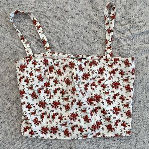 Danielle Bernstein floral corset